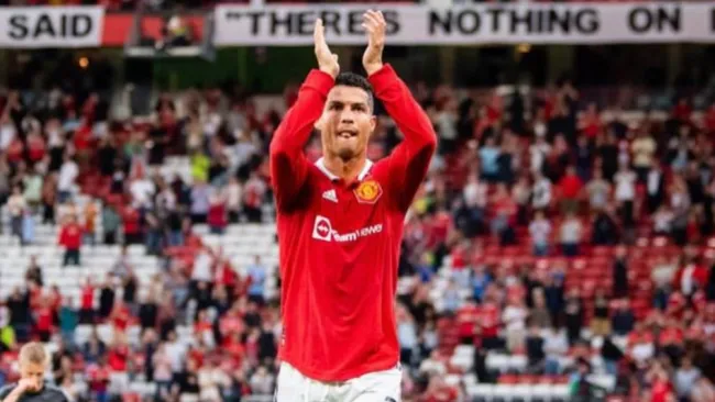 Cristiano Ronaldo en sus últimos juegos con el United