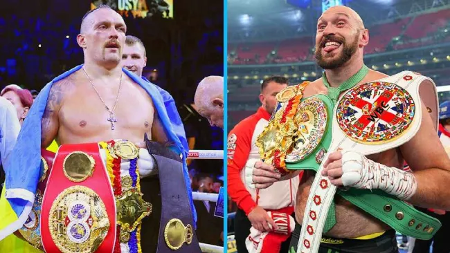 ¡Combate histórico! Tyson Fury peleará con Oleksandr Usyk por la unificación de peso completo