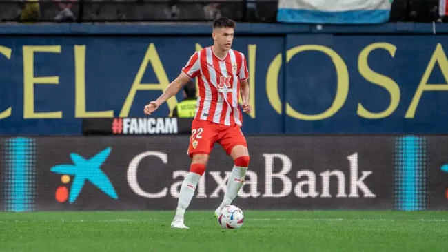 César Montes en duda para el partido de Almería ante Granada