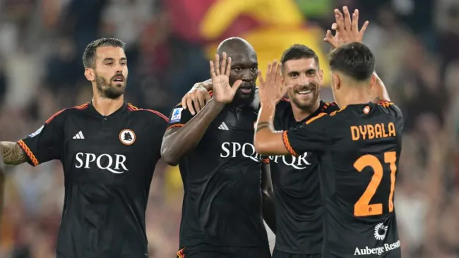 Romelu Lukaku volvió a anotar victoria vital de la Roma 