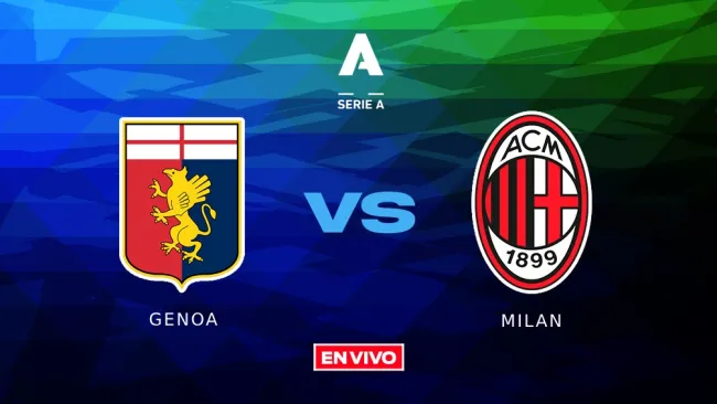 Genoa vs Milan EN VIVO
