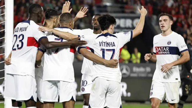 PSG regresa a la seda de la victoria pero se mantiene tercero en la Ligue 1