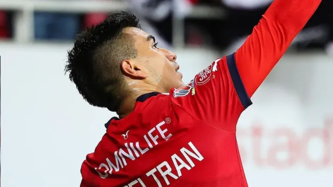 Fernando Beltrán anotó en la victoria de los rojiblancos 