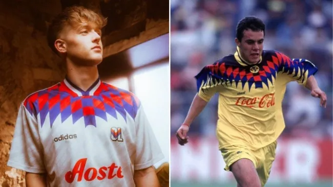 ¿El 'Ame' de Francia? Lyon anuncia nuevo jersey retro y recuerda icónico uniforme de las Águilas