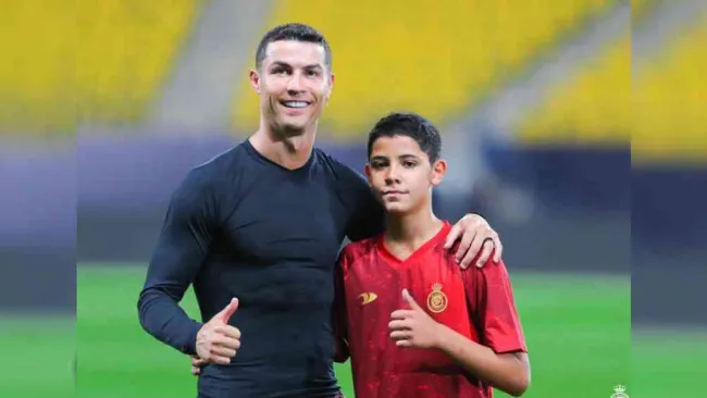 Crisitano Ronaldo Jr. se une a Al-Nassr Sub 13
