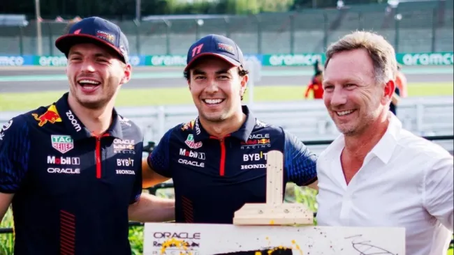 Christian Horner garantiza un lugar para Checo Pérez en Red Bull para la próxima temporada