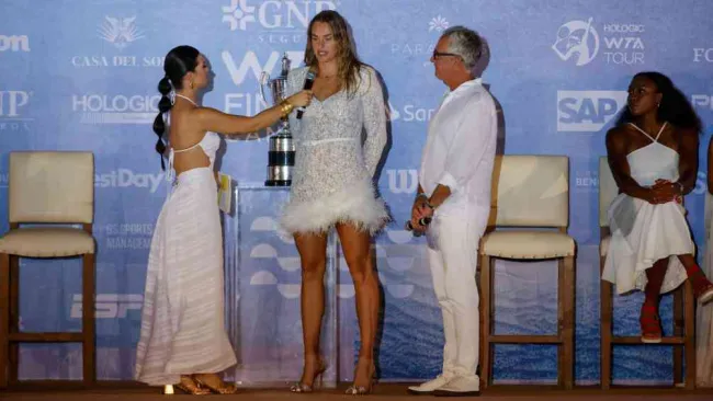 Tenistas se dijeron preparadas para el inicio de las WTA Finals en Cancún