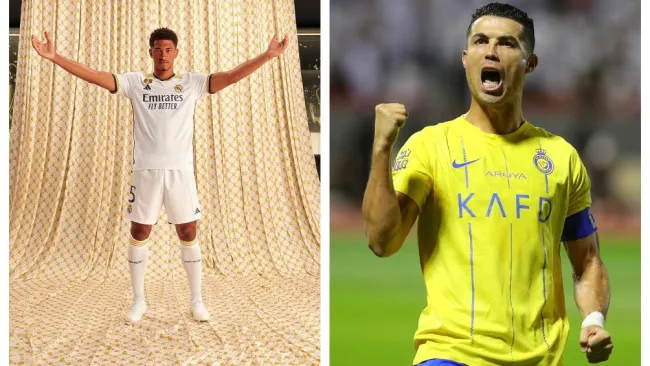 Vini comparó a Jude con Cristiano Ronaldo 