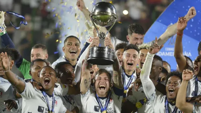Así recibieron al Liga de Quito en Ecuador tras ganar la Copa Sudamericana