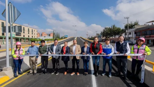 Inaugura Pedró Rodríguez paso elevado El Campanario en Atizapán