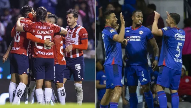 Chivas vs Cruz Azul: ¿Dónde y a qué hora ver el partido de la Jornada 16 del Apertura 2023?
