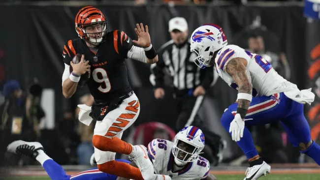 Joe Burrow comando el triunfo de 24-18 contra los Bills 