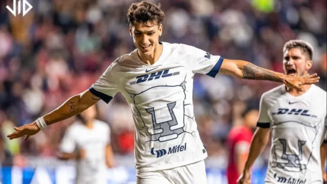 Juan Dinenno tras entrar al Top 10 de goleadores de Pumas: "El objetivo es ser campeón"