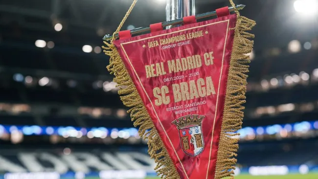 Real Madrid recibirá al Braga en el Bernabéu