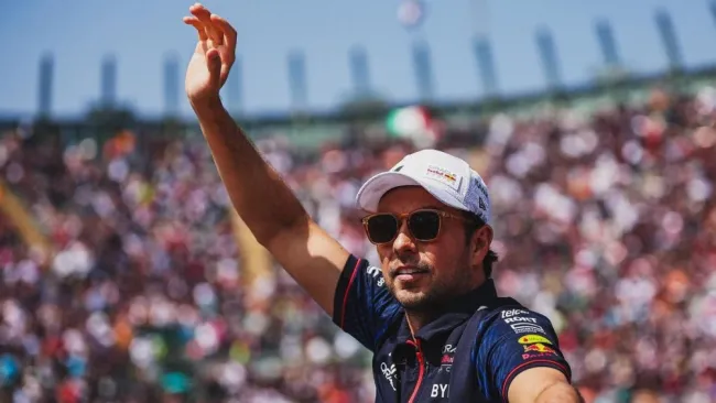Pérez en el Gran Premio de México 2023