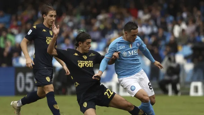 Al Napoli le está costando la Serie A luego de haber sido campeón