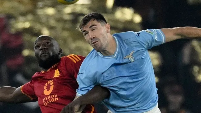 Lazio y Roma empataron en el Derbi de la capital 