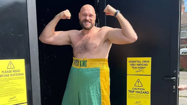 ¡Gordito sexy! El boxeador Tyson Fury fue elegido como el deportista más sensual del mundo