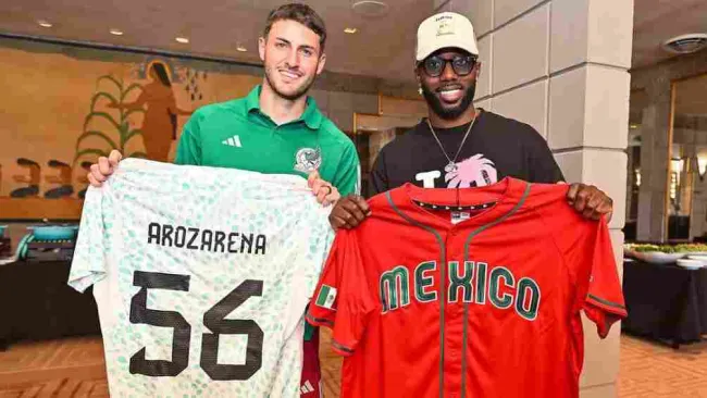 Randy Arozarena jugaba futbol antes de dedicarse al beisbol