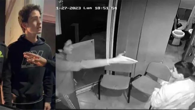 Vinculan a proceso a joven que golpeó a guardia de seguridad en Puebla