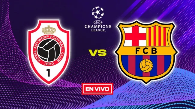 Antwerp vs Barcelona EN VIVO