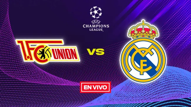 Union Berlin vs Real Madrid EN VIVO Champions League Jornada 6