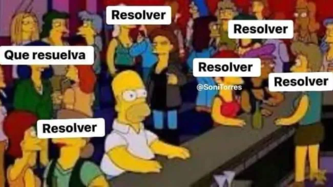 ¿Cómo surgió el meme "Un hombre que resuelva"?