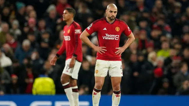 Aficionados del Bayern Munich se burlan del Manchester United