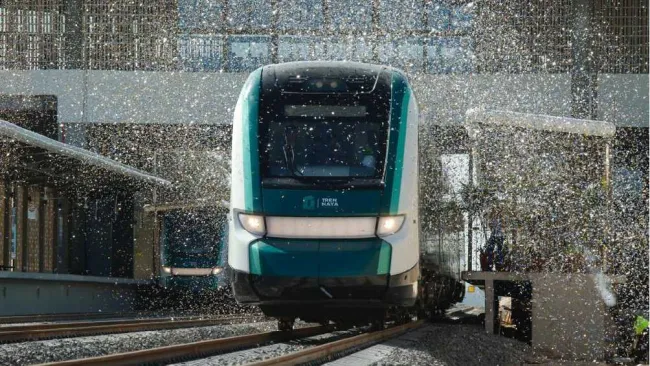 ¡Súbale, hay lugares! Inauguran Tren Maya en el tramo de Campeche a Cancún