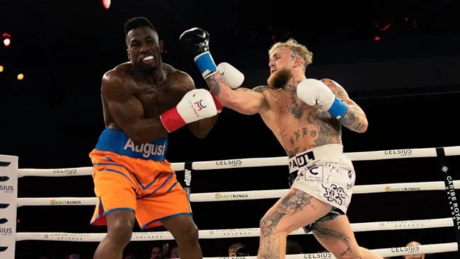 Jake Paul noquea a Andre August en el primer round 
