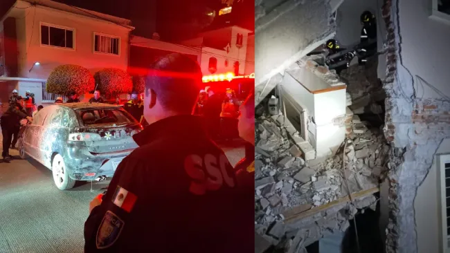 Por las redes sociales están circulando varias imágenes de los daños.