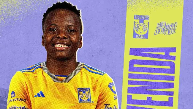 Thembi Kgatlana tras su llegada a Tigres:'He seguido al equipo durante un largo tiempo'