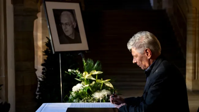 Franz Beckenbauer fue sepultado en el Cementerio de Perlacher Forst de Múnich con su hijo