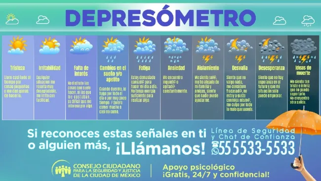 Existen muchas líneas de ayuda para las personas que luchan contra la depresión.