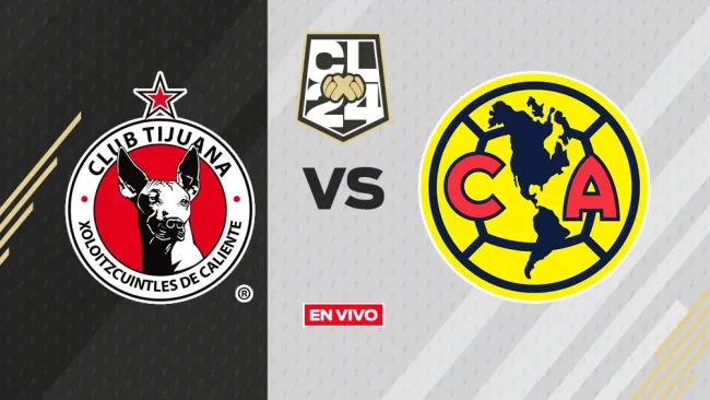 Xolos vs América EN VIVO Liga MX Clausura 2024 Jornada 1