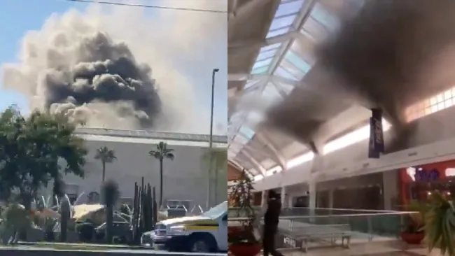 Protección Civil mencionó que no hubo heridos ni locales afectados.