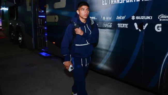 ¡Debut universitario! Piero Quispe jugó sus primeros minutos con Pumas en la derrota ante San Luis