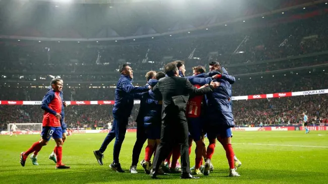 Atlético de Madrid vence a Sevilla y vuelve a Semifinales de la Copa del Rey siete años después