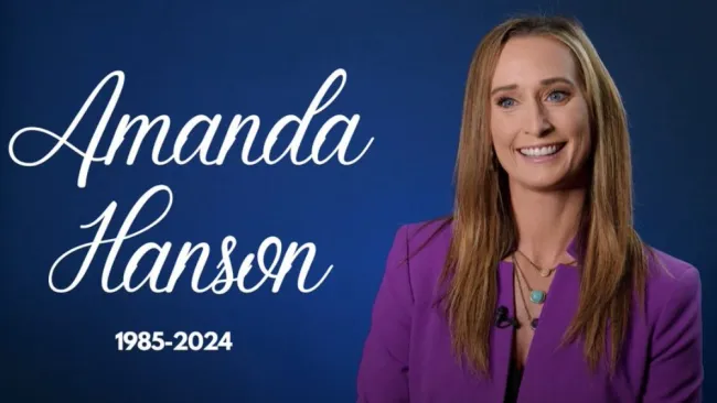 Amanda Hanson, conductora de Estados Unidos, murió a los 38 años