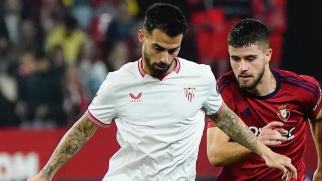 Sevilla se acerca a puestos de descenso en LaLiga tras no vencer a Osasuna