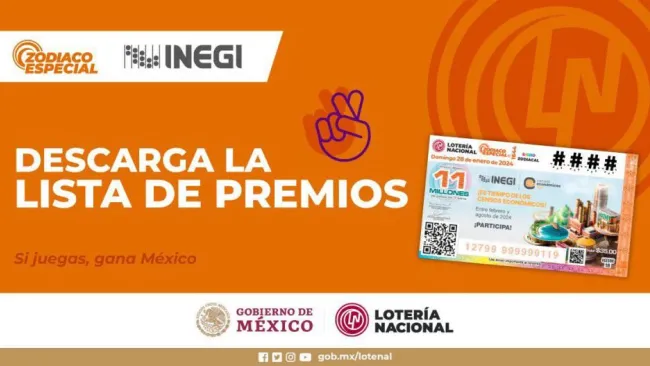 LISTA DE PREMIOS 