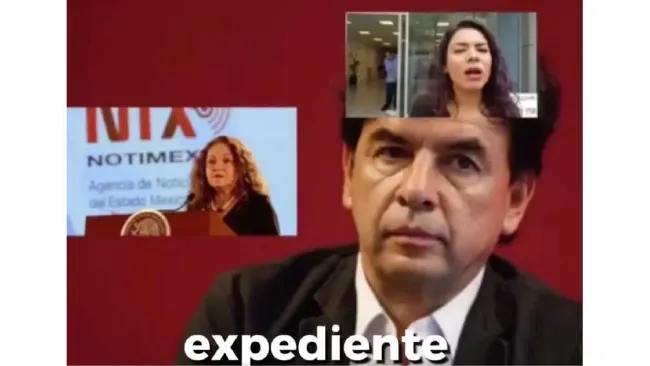 Sanjuana Martínez acusa de corrupto a vocero de presidencia y exhibe audio