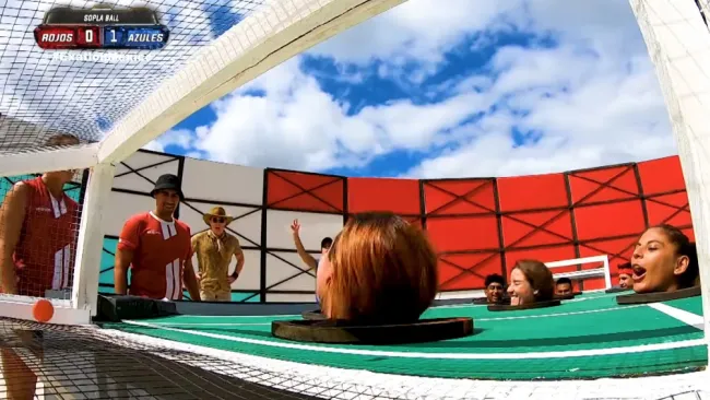 En el programa 77, los azules empezaron con mucho ánimo al ganar la primera prueba.