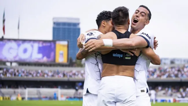 Funes Mori y Molina no se olvidaron de los Pumas en el juego ante Tigres
