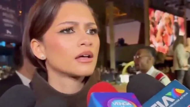 Reportero de Venga La Alegría incomoda a actriz Zendaya por su pésima pronunciación en inglés