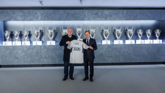 Firma Grupo AJE patrocinio con el Real Madrid por tres años