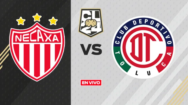 Necaxa vs Toluca EN VIVO Liga MX Jornada 6