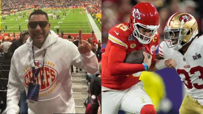 Turco Mohamed 'reaparece' y asiste al Super Bowl en Las Vegas