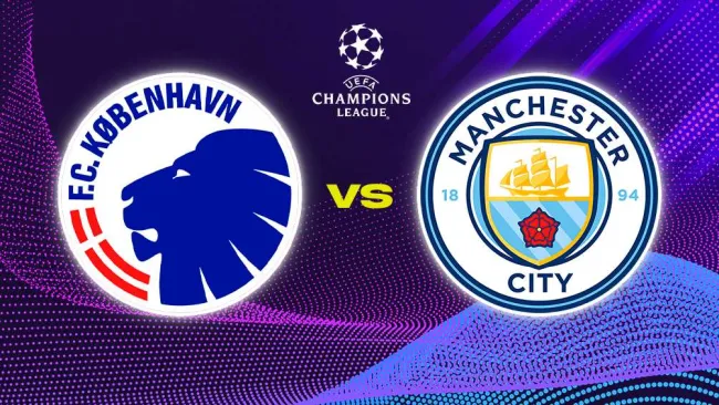 Copenhague vs Manchester City EN VIVO UEFA Champions League Octavos de Final Ida