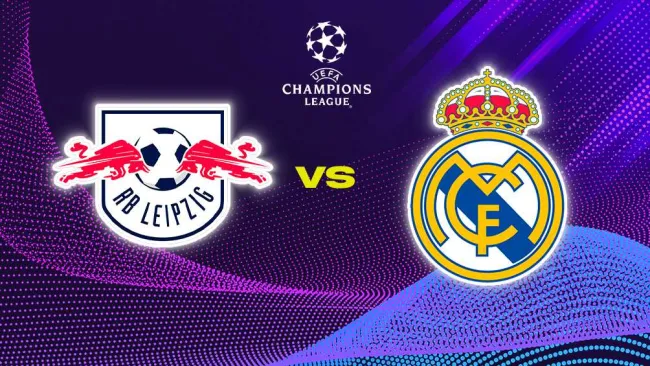 Leipzig vs Real Madrid EN VIVO UEFA Champions League Octavos de Final Ida
